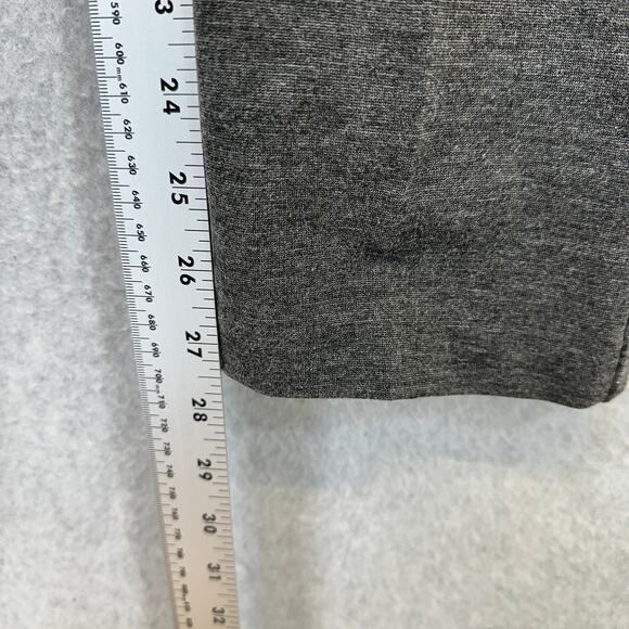 89th + Madison Pants Womens Size PM Charcoal Heather Gray Pull On Ankle Comfort - Picture 13 of 13